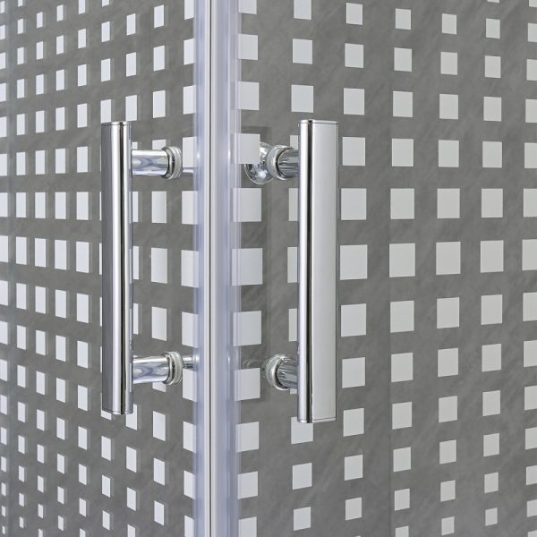 Spirit Mátrix 90x90 cm szögletes zuhanykabin zuhanytálca nélkül - SM90A - Image 5