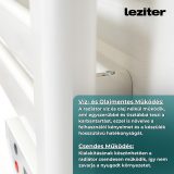 Elektromos törölközőszárító radiátor 500W - TW-500 - Image 6