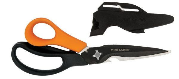 Fiskars Solid Cuts + More SP341 Multifunkciós olló + tok