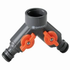Gardena 0940-26 2-utas vízelosztó, 1/2' és 3/4'-os vízcsapra