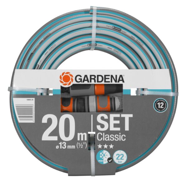 Gardena 18008-20 Classic tömlő 1/2' 20m  rendszerelemekkel