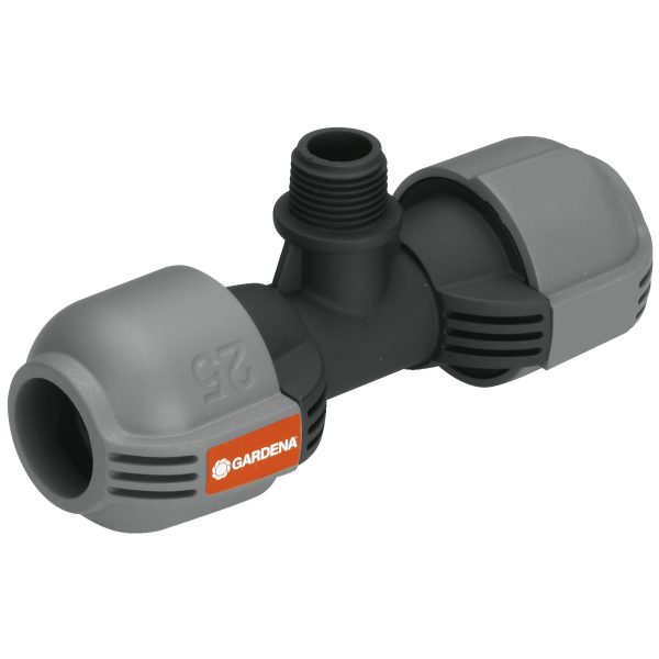 Gardena 2786-20 T-elem 25 mmx1/2' külső menettel