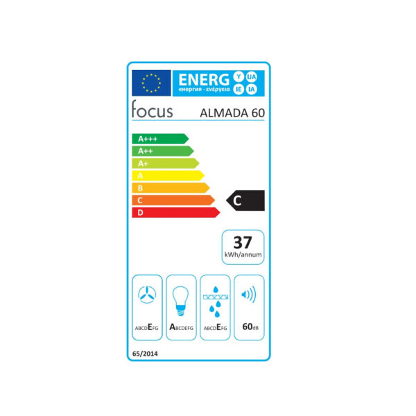 Almada 60 BL konyhai páraelszívó 65 W - Image 4