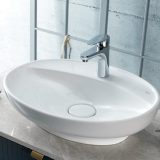 CeraStyle LAL C - PULTRA ültethető - Top Counter - porcelán mosdó - ovális - 60 x 46 cm - 072200-u - Image 5