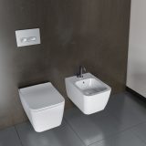 CeraStyle HERA fali WC - MATT FEHÉR - rimless - perem nélküli - rejtett szerelésű - mély öblítés - HC01706PN04 - Image 7