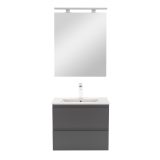 Vario Forte 60 komplett fürdőszobabútor antracit-antracit színben - Vario005-k - Image 4
